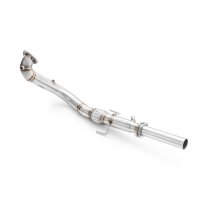 RM Motors Downpipe for Saab 9-3 Cabriolet 2.0 T YS3F - without Catalyst - 76mm / 3"