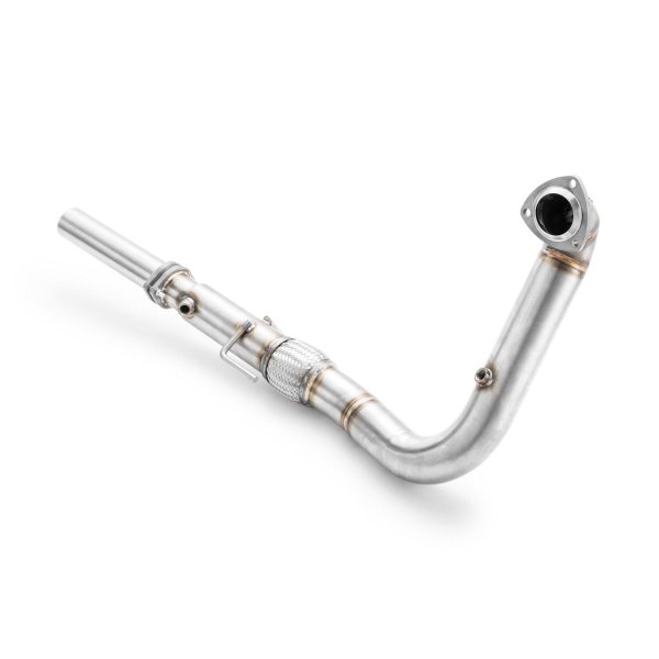 RM Motors Downpipe for Saab 9-3 Cabriolet 1.8 T BioPower YS3F - without Catalyst - 76mm / 3"