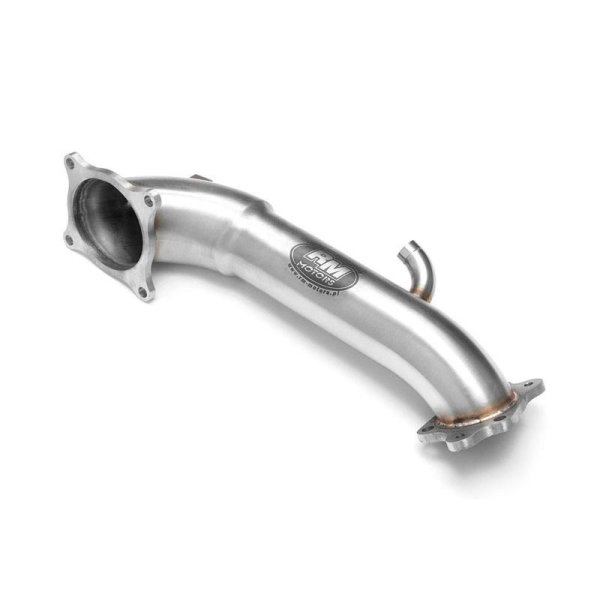 RM Motors Downpipe for Honda Civic IX 2.0i-VTEC Type-R FK - without Catalyst - 76mm / 3"