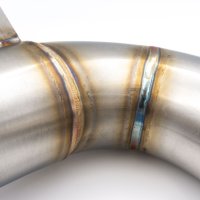 RM Motors Downpipe for Mercedes-Benz CLA AMG CLA 45 S 4matic+ C118 - without Catalyst - 89mm / 3,5"