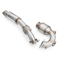 RM Motors Downpipe-Kit 76mm / 3" with HJS Sports...