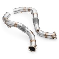 RM Motors Downpipe BMW 5er M5 M xDrive F90, G30 without...