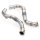 RM Motors Downpipe BMW 8 Coupe M8 F92, G15 without Catalyst/Gasoline Particulate Filter (GPF)