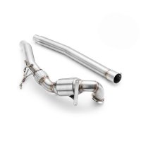 RM Motors Downpipe Audi A3 Cabriolet 1.8 TFSI quattro 8V7, 8VE with Sports Catalyst Euro 4 (100/ 200 CPSI), Euro 3 (100/ 200 CPSI), Euro 2 (100/ 200 CPSI) with 100 CPSI Euro 3