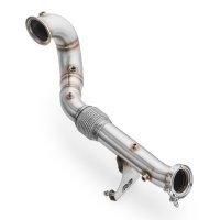 RM Motors Downpipe Audi A3 Sportback 40 TFSI quattro 8YA without Catalyst/Gasoline Particulate Filter (GPF)