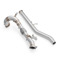 RM Motors Downpipe VW Arteon 2.0 TSI 4motion 3H7, 3H8 without Catalyst/Gasoline Particulate Filter (GPF)