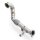 RM Motors Downpipe VW Arteon TSI R 3H7, 3H8 without Catalyst/Gasoline Particulate Filter (GPF)
