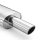 RM Motors Elliptical End Silencer E113 : Diameter Inlet Pipe 50 - 76 mm, Embossing Optional