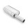 RM Motors Elliptical Muffler E203H : Inlet Pipe Diameter 50 - 76 mm, Embossing Optional
