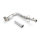 RM Motors Downpipe for Saab 44629 1.8 T BioPower YS3F - with Sports Catalyst - 76mm / 3"
