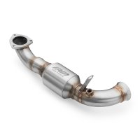 RM Motors Downpipe for Citroën DS3 Cabrio 1.6 THP 155 - with Sports Catalyst - 63,5mm / 2,5"